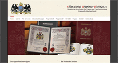 Desktop Screenshot of heraldik-konsult.de